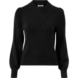 JDY Tröja jdyRue L/S Pullover Knt Svart