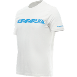 Dainese Stripes T-Shirt - Hellgrau/Hellblau