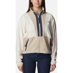 Columbia W Back Bowl Fleece Fleecejackor Chalk