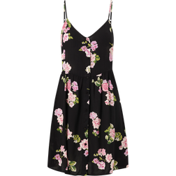 Pieces Pctala Mid Dress with Straps - Black