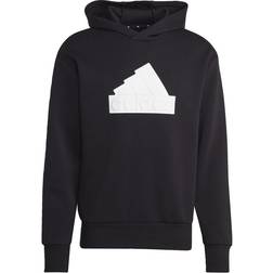 adidas Felpa con cappuccio con logo in rilievo
