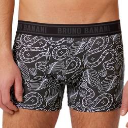 Bruno Banani Rattlesnake Print Boxer Black pattern-2