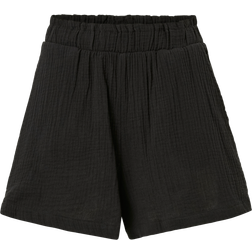 Vero Moda Hög Midja Shorts Svart