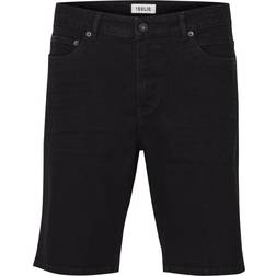 Solid Short en jean Homme Taille Noir 21104982