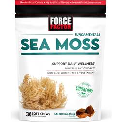 Force Factor Fundamentals Sea Moss Salted Caramel Soft Chews