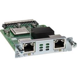 Cisco Third-Generation 2-Port T1/E1 Multiflex Trunk Voice/WAN Interface Card Expansionsmodul EHWIC 2 portar T-1/E-1 för 1921, 1921 4-pair, 1921 ADSL2 1921 T1, 1941, 2901, 2911, 2921, 2951, 3925, 3945