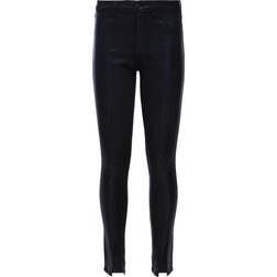 L'agence Jyothi High Rise Split Ankle Jeans - Black