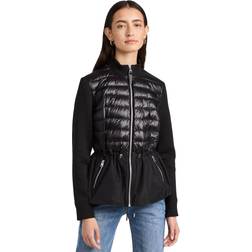 Mackage Joyce Hybrid Peplum Jacket - Black