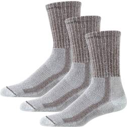 Thorlo Light Hiking Thick Padded Crew Socks - Walnut Heather