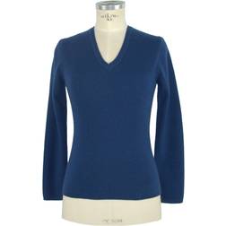 Clynelish Emilio Romanelli Cashmere Sweater Blue