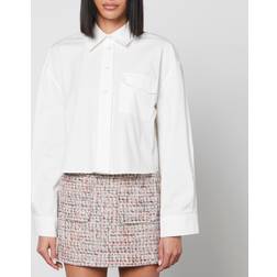 Anine Bing Travis Cotton-Poplin Shirt