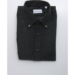 Robert Friedman Men's Black Cotton Shirt