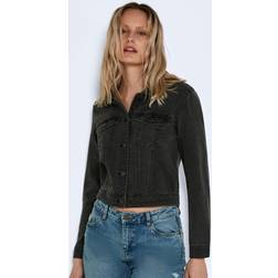 Noisy May Debra Jeansjacke - Dark Grey Denim