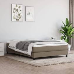 vidaXL Pocketresårmadrass taupe 140x200x20 Boxmadras