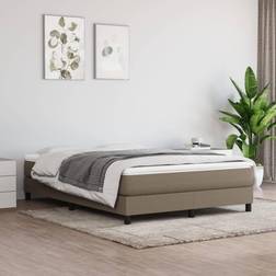 vidaXL Pocketresårmadrass taupe 140x200x20 Matelas à Ressorts