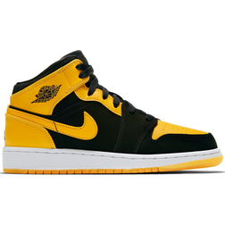 Nike Air Jordan 1 Retro Mid M - Black/Varsity Maize/White