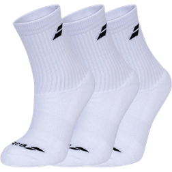 Babolat Unisex Socks 3-pack - White
