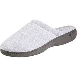 Isotoner Womens Terry Slip On Slippers Heather 9/10