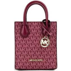 Michael Kors Mercer Extra Small Logo and Leather Crossbody Bag - Mulberry Multi