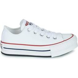 Converse Younger Kid's Chuck Taylor All Star Lift Platform - White/Garnet/Navy