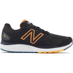 New Balance Fresh Foam 680V7 M - Black with Vibrant Orange and Vibrant Apricot