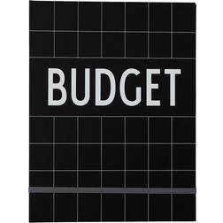 Design Letters Månedsbudget Notesbog