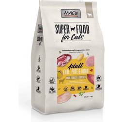 MAC's Superfood For Cats Adult Anatra Tacchino & Pollo 2 x 7 kg