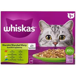 Whiskas gele kød fisk