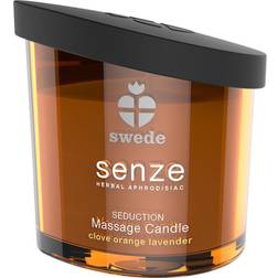 Swede Massageöl, Senze Seduction Massage Candle Clove Orange Lavender 150 ml