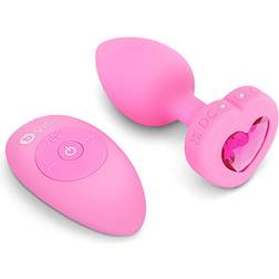 B-Vibe Heart Vibrerende Buttplug 10 Cm