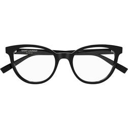 Saint Laurent Black SL 589 001 Black/Black/Tran UNI