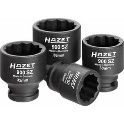 Hazet 900SZ/4, Socket set, 1/2 Topnøgle