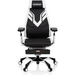 GENIDIA ELITE PRO Fauteuil Gamer Noir Blanc