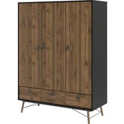 Tvilum Ry 3-Door 3-Drawer Wardrobe
