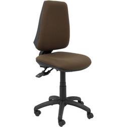 P&C Elche S Bali Roues en Nylon Marron Foncé Chaise de bureau