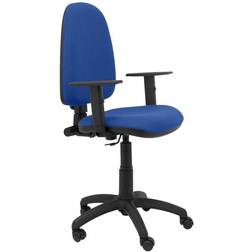 P&C Modelo Ayna Bali Accoudoirs Réglables Bleu Chaise de bureau