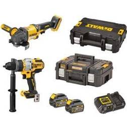 Dewalt Akku-Kombopack DCK2016T2T-QW 54V 6Ah DCD999 DCG418 Akku und Ladegerät