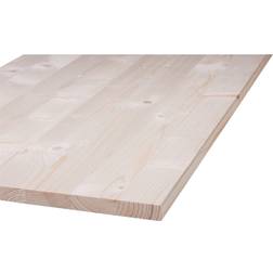 Massivholzplatte Fichte Oberfläche geschliffen 200 x 50 cm 18 mm