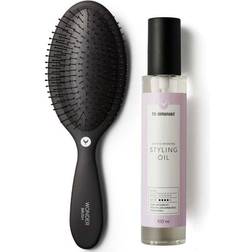 HH Simonsen Styling Oil + Wonder Brush Black