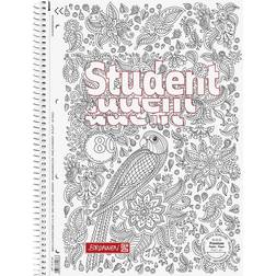 Brunnen 1067427 Anteckningsblock/collegeblock Student Zenart A4, linjerat linjerat linjerat