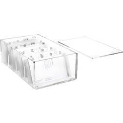 Maul Akryl Transparent Kasse 190 mm 70 mm 114 mm