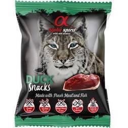 Alpha Spirit 24 x 50 gr Pack Snacks Para Gato De Pato