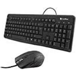 Coolbox COO-KTR-01U Espagnol Qwerty Noir