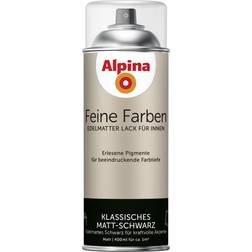 Alpina Feine Farben Sprühlack Schwarz 0.4L