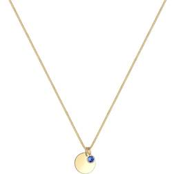 Elli Women 925 Sterling Silver Round Crystal