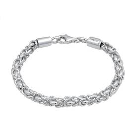 Armband Königskette Klassik 925 Silber Kuzzoi Silber