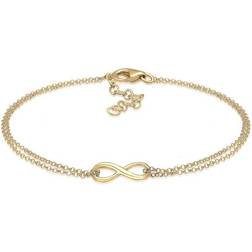 Elli Infinito Tendenza Simbolo in Argento Sterling 925 Bracciali Braccialetti pieces female