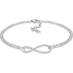 Elli Bracelet Infinity Crystals 925 Sterling Silver