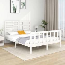 vidaXL 120x190 Small Double massivt Sengeramme