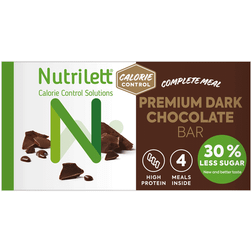 Nutrilett Premium Dark Chocolate Bar 4 st